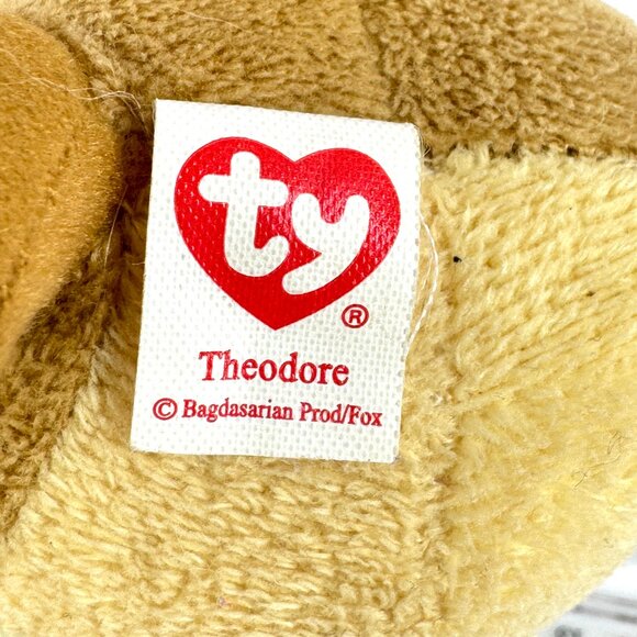 Ty Beanie Babies Alvin Theodore Brittany Chipette Plush Lot 2012 Read - Picture 6 of 16